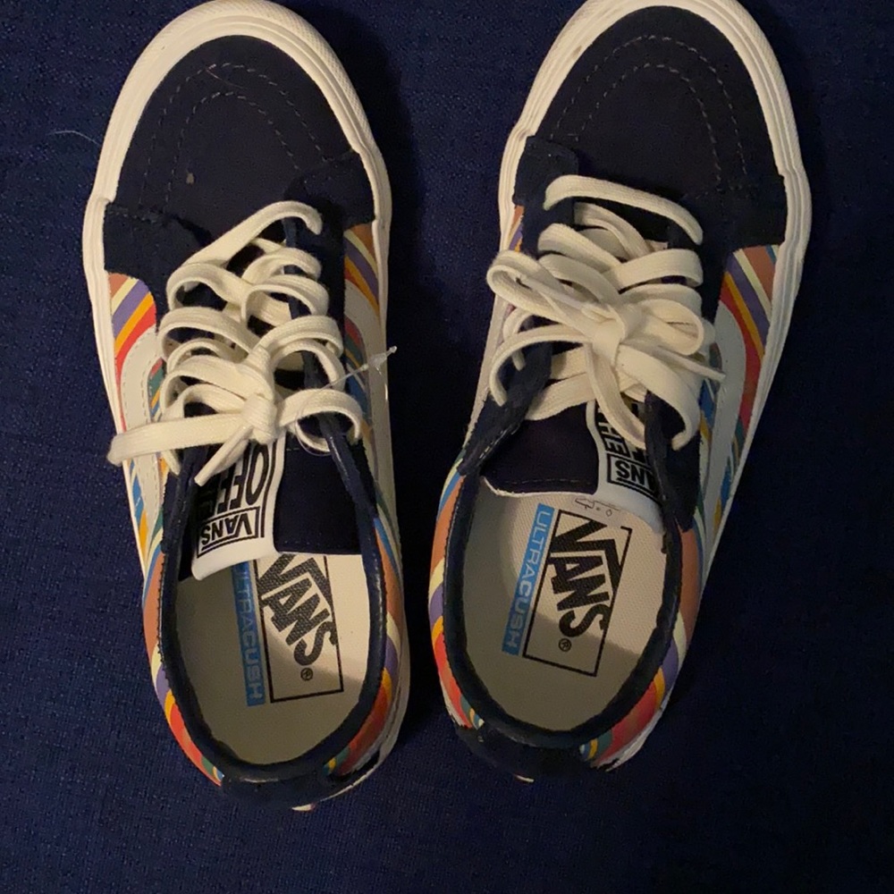 Multicolored vans